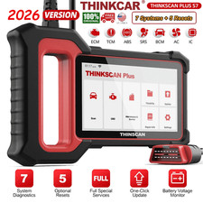 2026 Thinkscan Plus S7 Car OBD2 Scanner Auto Diagnostic Tool ABS SRS BCM IC AC picture