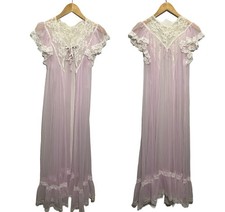 Vintage 1950s/1960s Tosca Lingerie Gown Peignoir Set Night Gown Robe Small picture