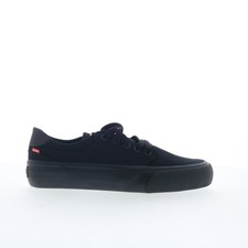 Globe Goodstock GBGOODST Mens Black Canvas Lace Up Skate Inspired Sneakers picture