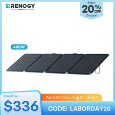 Renogy 400W Lightweight Portable Solar Suitcase Foldable Solar Panel Outdoor picture