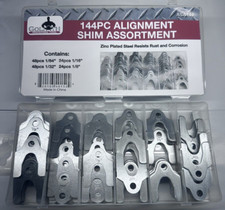 144pc Goliath Industrial Alignment Shim Assortment Kit ASA144 picture