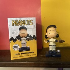 New 2026 MILWAUKEE Brewers Peanuts Lucy Bobblehead Sept 25 Theme Night  picture