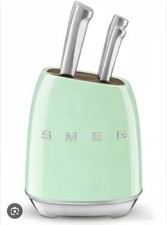 499$ SMEG 50s Retro Style Aesthetic Kni GREEN 7 Piece Set picture