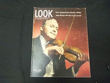1945 MAY 15 LOOK MAGAZINE - JACK BENNY - GREAT PHOTOS & ADS - ST 2011 picture