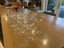 ROSENTHAL 12 BEAUTIFUL Vintage 1995 Crystal Red Wine Glasses Excellent condition picture
