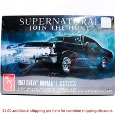 AMT Supernatural 1967 Chevy Impala Sport Sedan 1:25 Scale Model Car Kit picture