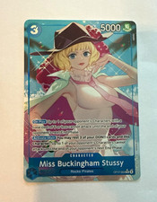 Bandai Miss Buckingham Stussy OP17-054 Rare Alt Art Foil One Piece Card Game EN picture