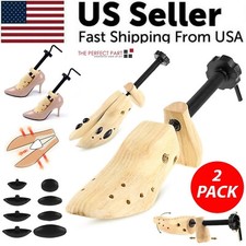 2-Way Wooden Adjustable Shoe Stretcher Expander Men Women Boot Size US 5-13 picture