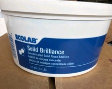 NEW Ecolab Concentrated Solid Brilliance Rinse Additive Formula 6125395 picture