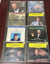 Lot 8 Premium Classical CDs DG Philips Telarc Pogorelich Mravinsky Arrau Albums picture