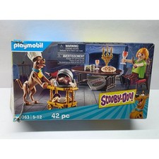 Playmobil Scooby-Doo 70363 Dinner With Shaggy Retired Set Box Incomplete picture