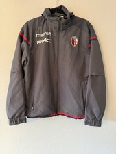 Vintage Macron Bologna FAAC Italy mens light jacket windbreaker size Small Gray picture
