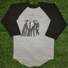 80s Vintage Tom Petty And The Heartbreakers Hard Promises Tour 81 Raglan T-Shirt picture