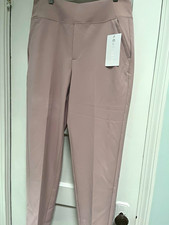 Athleta Women’s Pull-On Activewear Pants Solid Pink Regular Size M picture