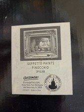 Disney Gallery Of Light – Geppetto Paints Pinocchio By Olszewski picture
