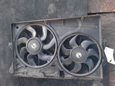 2010 - 2012 Lincoln MKS 3.5L Engine Cooling Fan Assembly Dual Fans Turbo OEM picture