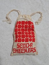 SCUDA CHECKERS VINTAGE GAME MADE  IN BOSTON MASSACHUSETTS.  EXCELLENT CONDITION  picture