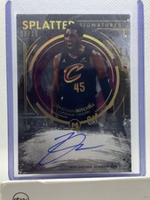 2026 Topps Motif Splatter Signatures Donovan Mitchell Cavaliers AUTO /25 picture