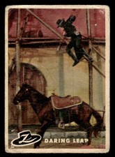 1958 Topps Zorro #41 Daring Leap picture