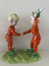 Vintage Pixie Elves Figurine Ardalt Japan picture