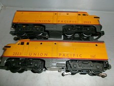Lionel Postwar 2023 Union Pacific UP AA Diesel set, very clean c7 c1950 only picture