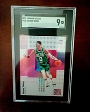 2017-18 Panini Status Jason Tatuum Rookie Card Graded Mint 9 picture