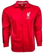 Official Icon Sports Liverpool FC Red Track Jacket - Licensed LFC Full Zip picture