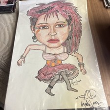 Cyndi Lauper Rare Collection Of Autographed Merchandise picture