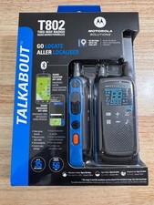 Motorola Solutions Portable FRS T802 Talkabout Two-Way Radios Walkie Talkie Blue picture