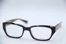 NEW SAMA ARTE-3 BLACK BROWN HORN  AUTHENTIC DESIGNER EYEGLASSES 50-18 picture