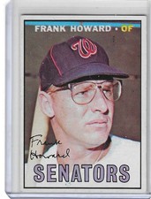 1967 Topps Frank Howard - #255 Senators (EX) picture