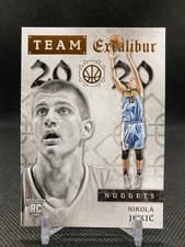 2015-16 Excalibur Nikola Jokic Rookie RC Panini Team 2020 #37 Denver Nuggets MVP picture