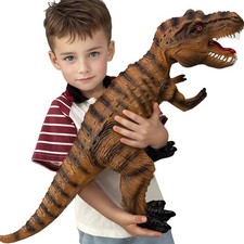 Gzsbaby Big Dinosaur Toys for Toddlers-28 inches 28 inches, Brown picture