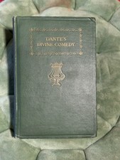 Dante's Divine Comedy (1897) with quote signed by Professor Jefferson. Rare picture