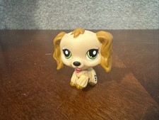 Littlest Pet Shop RARE #1963 Nintendo Excusive COCKER SPANIEL DOG PINK HEARTS B picture