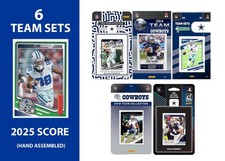 2025 SCORE Dallas Cowboys Team Set Bundle 2024 2023 2021 2019 Donruss picture