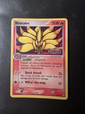 Pokemon TCG Ninetales 19/108 EX Power Keepers Reverse Holo English Rare HP/DMG picture