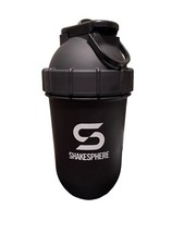 SHAKESPHERE TUMBLER Black Protein shaker bottle 24OZ picture