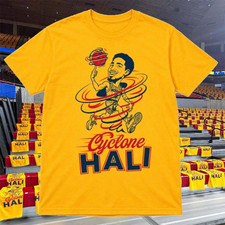 HOT SALE Io.wa State Cyclones Cyclone Hali Gold Out Basketball T-Shirt picture