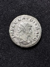 Roman Empire Claudius II Antoninianus 268-270 Ad, Virtvs, Mostly Silvered picture