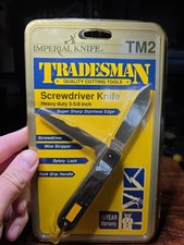 VINTAGE SCHRADE IMPERIAL TRADESMAN ELECTRICIANS KNIFE TM2 IMPERIAL /IRELAND picture