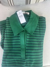 Loft  Green Long Sleeve Blouse picture
