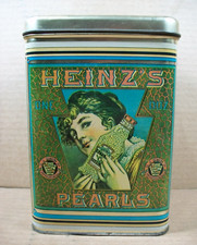 Vintage Heinz's Pearls Collector Tin ~ Cheinco picture