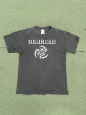 Vintage 90s Neurosis Sickles T Shirt Tultex Large Sludge Metal Hardcore Band Tee picture