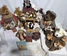 BOYDS BEARS Noahs Ark Master Lot Wooden Ship Signed Numbered Limited Ed Mint picture