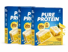 Pure Protein Pure Protein Bars Non-GMO, High Protein, Lemon Cake, 12 Count picture