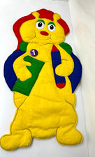 Vintage 1980s Glow Worm Wall Hanging ~ HTF ~ Book Bug picture