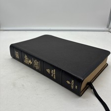 Rare Nelson 1990 The Wesley Bible NKJV Personal Study Bible Genuine Leather 986 picture