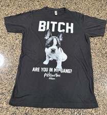 Rare  MADONNA    “BITCH  ARE YOU IN MY GANG / REBEL HEART TOUR SHIRT “ Medium  picture