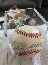 Ted Williams Autographed Signed Baseball Upper Deck Authenticated picture